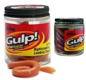 10kom - Gumeni mamac Berkley Gulp! Nightcrawler 15cm 70g Milky White