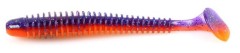 10kom - Gumeni Mamac Keitech Swing Impact 3" 7,6cm 2gr Violet Fire