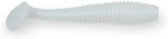 10kom - Gumeni Mamac Yaccuza Groover Fish 6,5cm 2,6gr UV White
