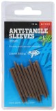 10kom - Gumeni tuljac protiv petljanja Giants Fishing Anti Tangle Sleeve Brown L