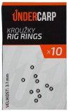 10kom - Kružnice UnderCarp Ringe Veličina 3,1mm