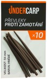10kom Navlake UnderCarp Proti Zamotání 54mm Smeđe