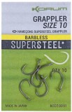 10kom - Udica Korum Grappler Hooks Barbless Veličina 8