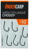 10kom - Udica UnderCarp Teflonové CHODDY Veličina 4
