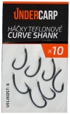 10kom - Udica UnderCarp Teflonové CURVE SHANK