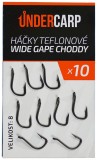 10kom - Udica UnderCarp Teflonový Wide Gape Choddy