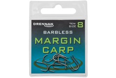 10kom - Udice bez Protihoda Drennan Margin Carp Barbless