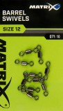 10kom - Vrtilica Matrix Barrel Swivels
