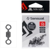 10kom - Vrtilica Mikado Rolling Swivel BN