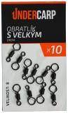 10kom - Vrtilica s velikim okom UnderCarp