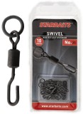 10kom - Vrtilica Starbaits Spinner Swivel Ronnie Rig Veličina 11
