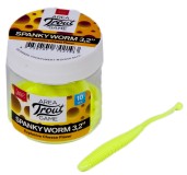 10ks - Gumena Mamac Lucky John Spanky Worm 8,1cm