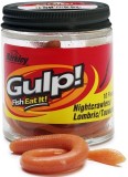 10ks - Gumená nástraha Berkley Gulp! Nightcrawler 15cm 70g Natural