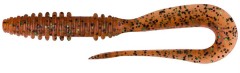 10ks - Gumová Nástraha Keitech Mad Wag Mini 3,5" 8,9cm 1,8gr Orange Pepper