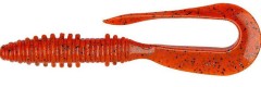 10ks - Gumová Nástraha Keitech Mad Wag Mini 3,5" 8,9cm 1,8gr Spicy Mustard/Blue