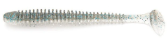 10ks - Gumová Nástraha Keitech Swing Impact 2,5" 6,3cm 1,3gr Hasu (Silver Shiner)