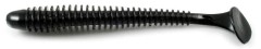 10ks - Gumová Nástraha Keitech Swing Impact 3" 7,6cm 2gr Black