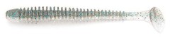 10ks - Gumová Nástraha Keitech Swing Impact 3" 7,6cm 2gr Silver Shiner