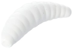 10ks - Gumová Nástraha Mikado M-Area Maggot 4,2cm Červ Bílý