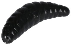 10ks - Gumová Nástraha Mikado M-Area Maggot 4,2cm Červ Černý