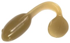 10ks - Gumová Nástraha Revol Baits Pollywog 37mm Sýr-Česnek Béžová