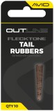 10ks - Gumový Prevlek Avid Outline FleckTone Tail Rubber