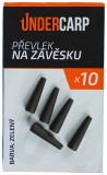 10ks - Gumový převlek na závěsku UnderCarp zelený 10ks - Gumový převlek na závěsku UnderCarp zelený