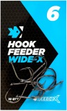 10ks - Háček Feeder Expert Wide-X Hook Velikost 10
