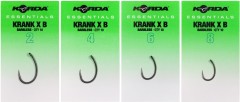 10ks - Háček Korda Essential Krank X Barbless