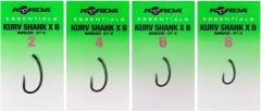 10ks - Háček Korda Essential Kurv X Barbless