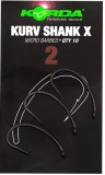10ks - Háček Korda Kurv Shank X Velikost 2 10ks - Háček Korda Kurv Shank X Velikost 2