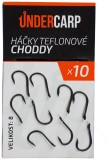 10ks - Háček UnderCarp Teflonové CHODDY 10ks - Háček UnderCarp Teflonové CHODDY