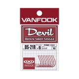 10ks - Háček VanFook DS-21 Červená