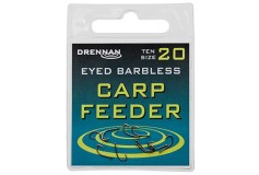 10ks - Háčik bez Protihrotu Drennan Eyed Carp Feeder Barbless 10ks - Háčik bez Protihrotu Drennan Eyed Carp Feeder Barbless