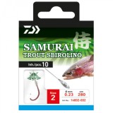 10ks - Háčik Daiwa Samurai Sbirolino