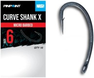 10ks - Háčik Nash Curve Shank X Veľkosť 6