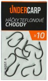10ks - Háčik UnderCarp Teflonové CHODDY Veľkosť 6