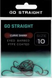 10ks - Háčiky Go Straight Curve Shanx Barbed Veľkosť 10