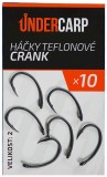 10ks - Háčiky teflonové CRANK UnderCarp Veľkosť 2