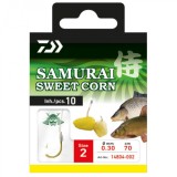 10ks - Háčky Daiwa Samurai Kukuřice