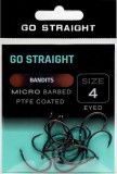 10ks - Háčky Go Straight Bandits Microbarbed Velikost 4