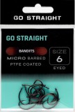 10ks - Háčky Go Straight Bandits Microbarbed Velikost 6