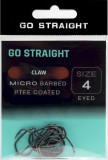 10ks - Háčky Go Straight Claw Microbarbed Velikost 4