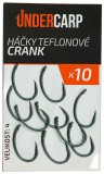 10ks - Háčky teflonové CRANK UnderCarp Velikost 4
