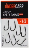 10ks - Háčky UnderCarp Anti Snag PRO Velikost 6