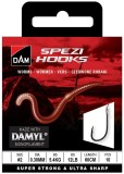 10ks - Hotový Návazec DAM Spezi Worms Velikost 6 0,22mm 3,2kg 60cm