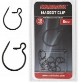 10ks - Klipy na Červy Starbaits Maggot Clip