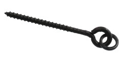 10ks - Kovový Vrut Mikado na Boilies s Kroužkem Velikost 13mm