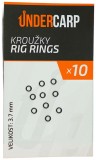 10ks - Krúžky UnderCarp Rig Rings Veľkosť 3,7mm