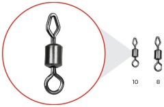 10ks - Obratlík Nytro Connex Mixed-Eye Feeder Swivels